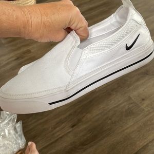 Nike slip on sneakers